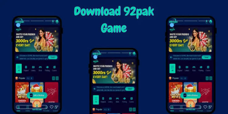 Download 92Pak Game lobby screenshots